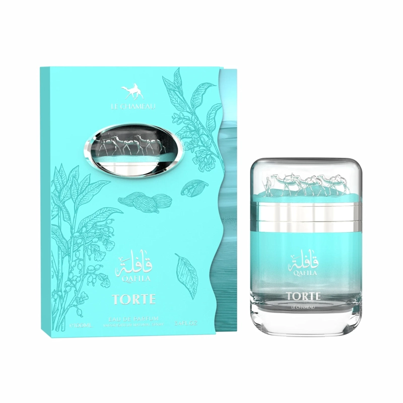 PERFUME QAFILA TORTE EDP 100 ML LE CHAMEAU BY EMPER - 1