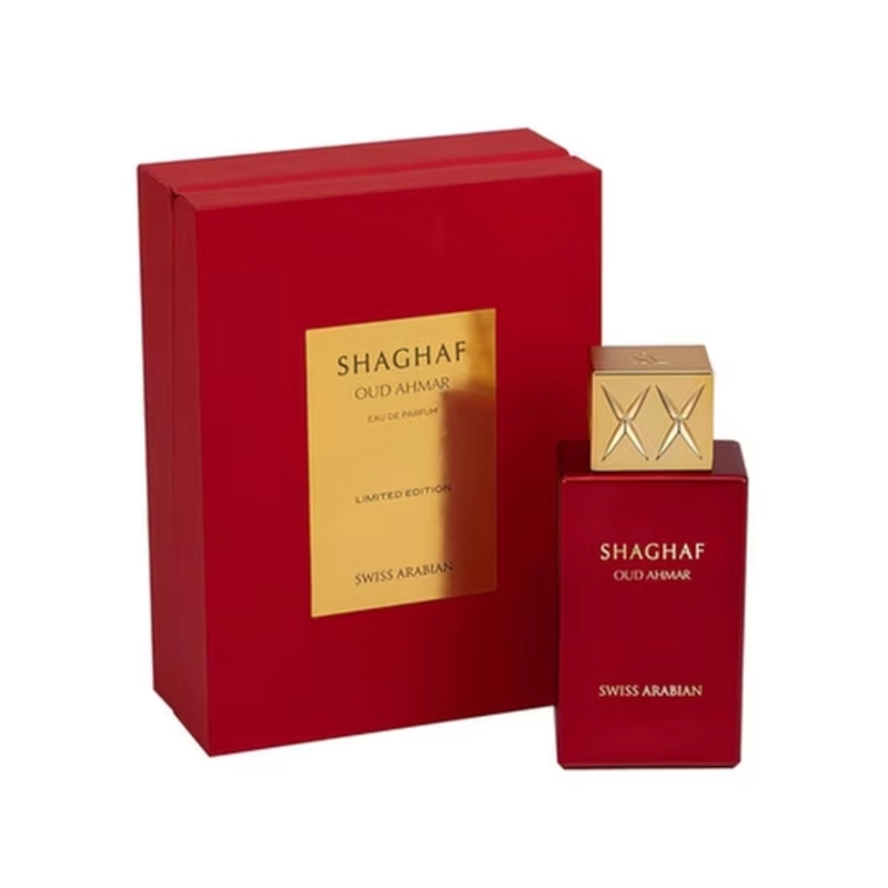 PERFUME SHAGHAF OUD AHMAR EDP 75 ML SWISS ARABIAN - 1