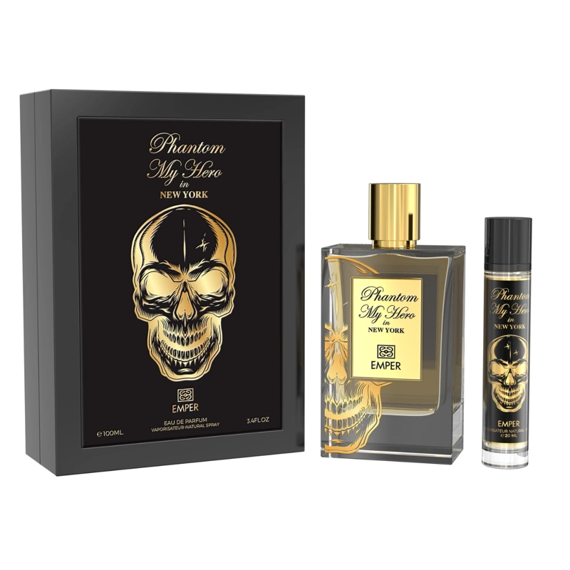 SET PERFUME PHANTOM MY HERO IN NEW YORK EDP 100 ML + EXTRA MINI 20 ML EMPER - 1
