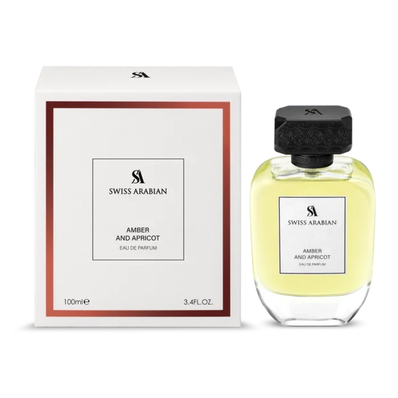 PERFUME AMBER AND APRICOT EDP 100 ML SWISS ARABIAN - 1