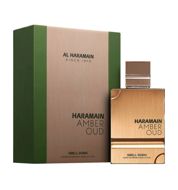 PERFUME AMBER OUD SMELL DUBAI EXTRAIT DE PARFUM 100 ML AL HARAMAIN - 1