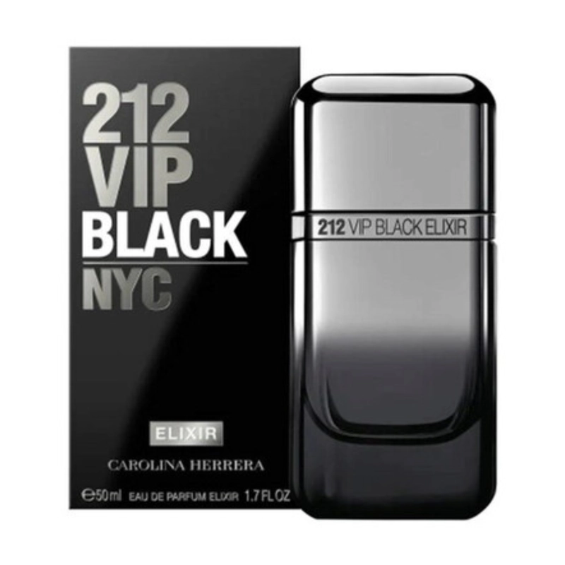PERFUME 212 VIP BLACK NYC ELIXIR 50ML CAROLINA HERRERA - 1