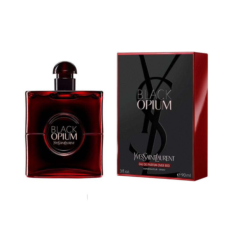 PERFUME BLACK OPIUM EDP OVER RED 90 ML - 1