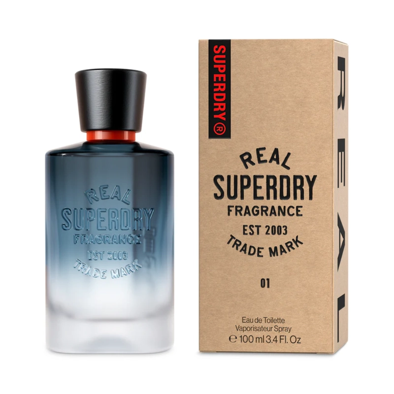 PERFUME REAL SUPERDRY 01 EDT 100 ML HOMBRE - 1