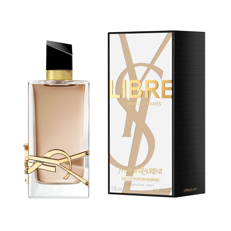PERFUME LIBRE FLOWERS  AND  FLAMES EDP FLORALE 90 ML DE YVES SAINT LAURENT - 1