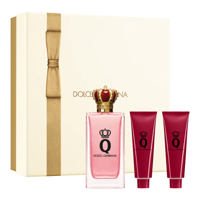 SET PERFUME Q EDP 100 ML + SG 50 ML + BODY LOTION 50 ML MUJER DE DOLCE AND GABBANA - 1