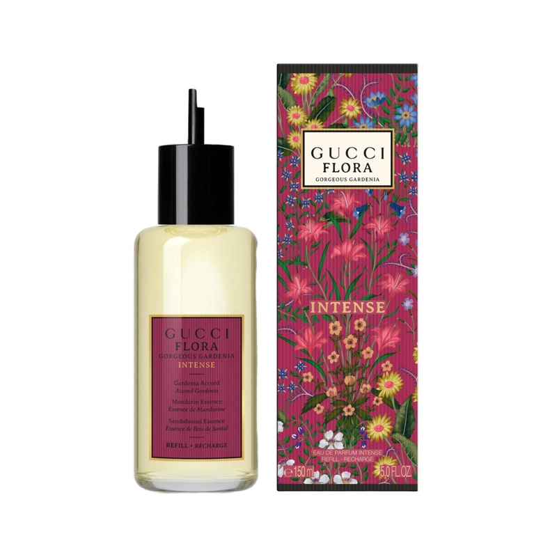 PERFUME GUCCI FLORA GORGEOUS GARDENIA EDP INTENSE 150 ML REFILL RECARGABLE - 1