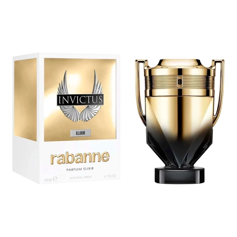 PERFUME INVICTUS PARFUM ELIXIR 50 ML RABANNE - 1