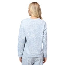 POLERON MUJER ALGODON SIN CAPUCHA PUMA CELESTE SAFARI - 2