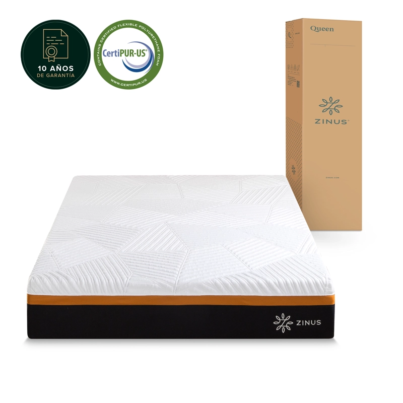COLCHON ZINUS KING 180X200X30CM  REGULA TEMPERATURA - 9