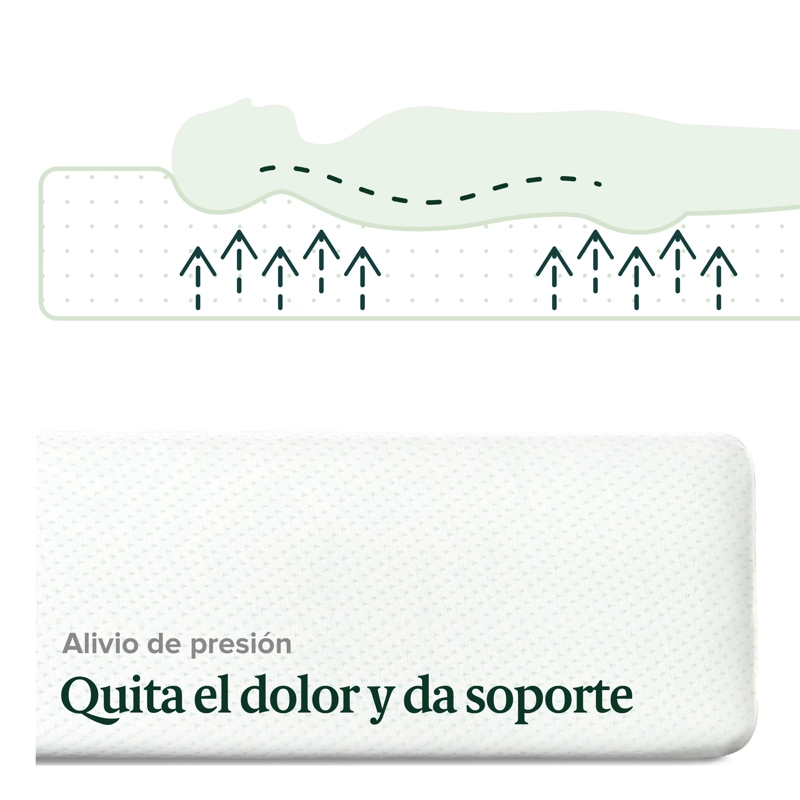 COLCHÓN 1.5 PLAZASLONG ESPUMA ZINUS MEMORY FOAM 105X200X20CM - 6