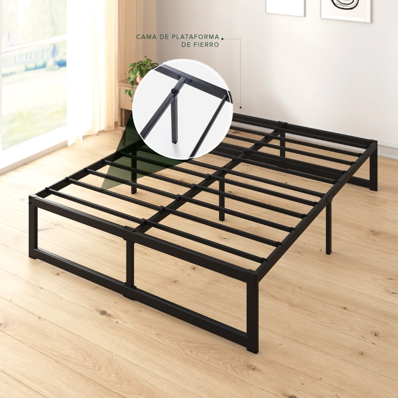 BASE DE CAMA ABEL ZINUS 1 PLAZA 90X190X36CM - 6