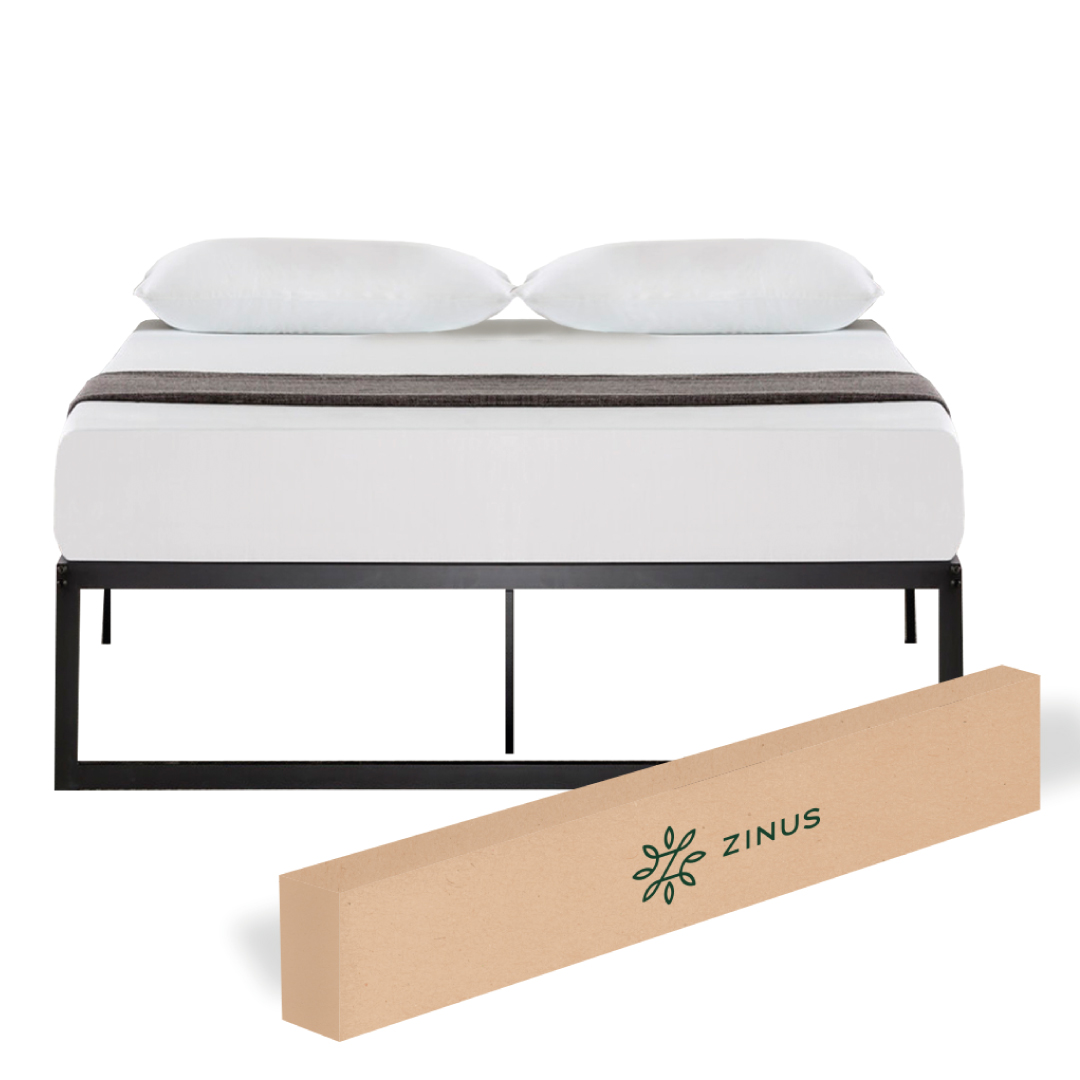 BASE DE CAMA ABEL ZINUS 1.5 PLAZAS 105X190X36CM - 1