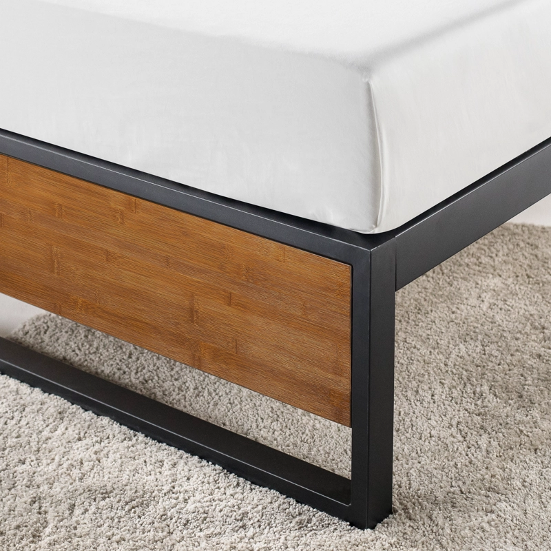 BASE CAMA ZINUS SUZANNE 1.5 PLAZAS LONG 105X200X36CM - 4