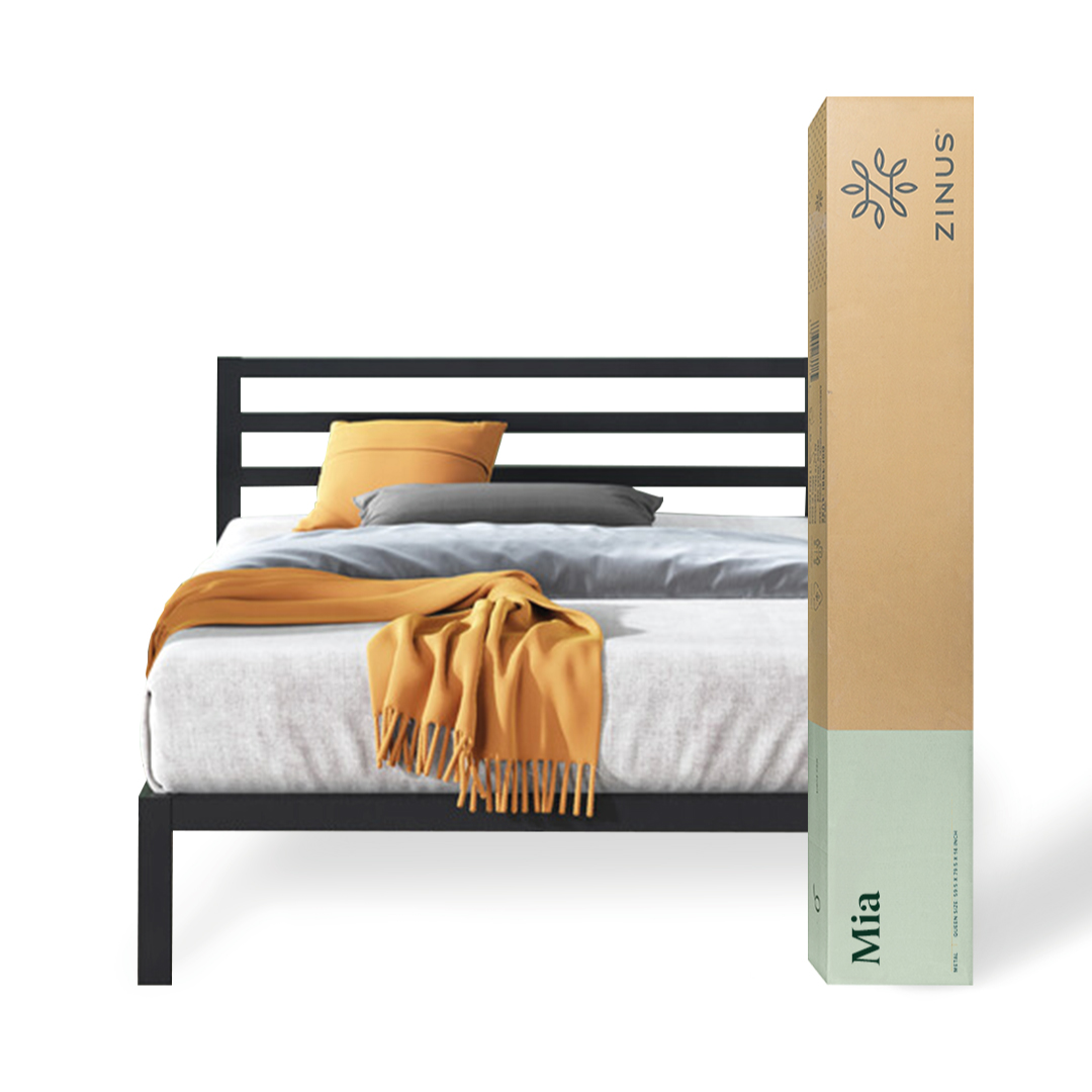 BASE CAMA ZINUS CON RESPALDO MIA KING 180X200X36CM - 1