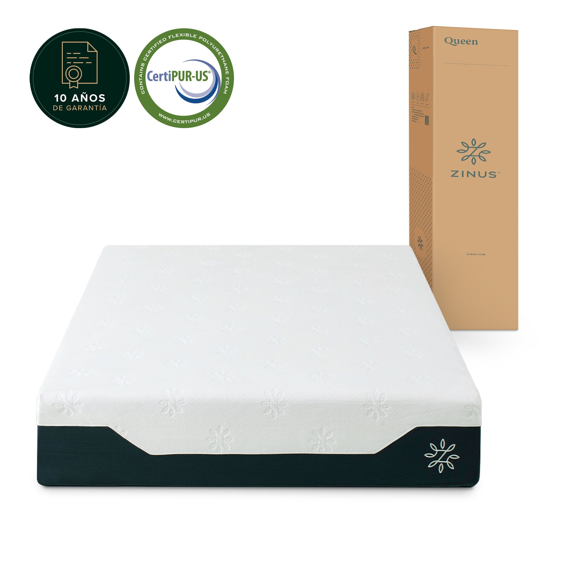 COLCHÓN ZINUS SUPER KING HIBRIDO COOLING GEL 200 X 200 X 30 CM - 3