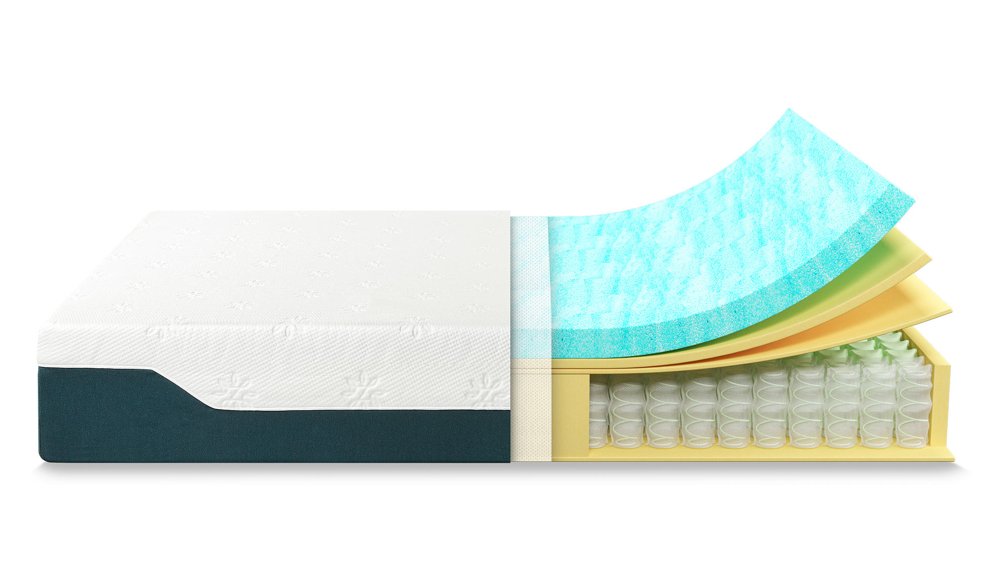 COLCHÓN ZINUS SUPER KING HIBRIDO COOLING GEL 200 X 200 X 30 CM - 4