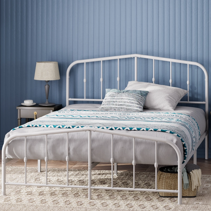 BASE CAMA ZINUS METAL BLANCA HEIDI KING 180X200X30CM - 2