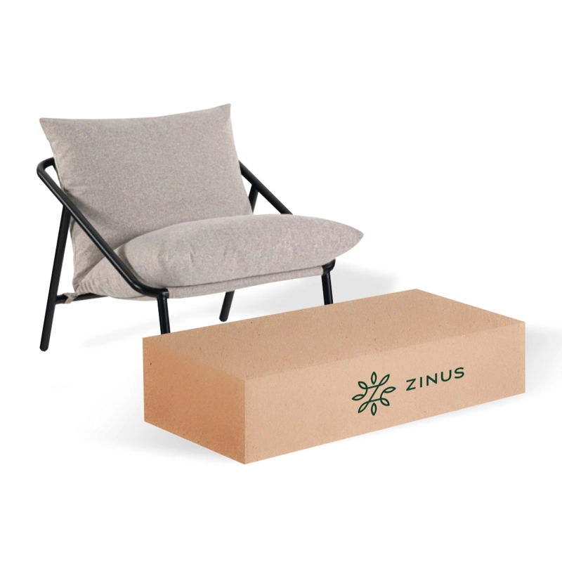 SILLA POLTRONA ZINUS BEIGE SITIAL ADA - 1