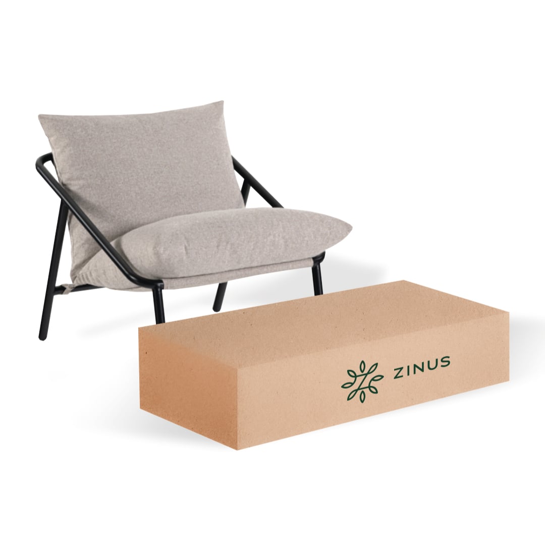 SILLA POLTRONA ZINUS BEIGE SITIAL ADA - 1