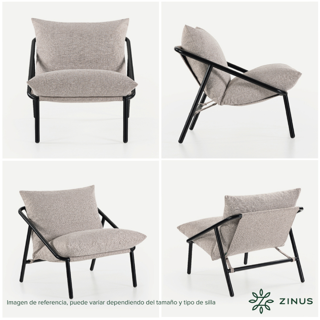 SILLA POLTRONA ZINUS BEIGE SITIAL ADA - 4