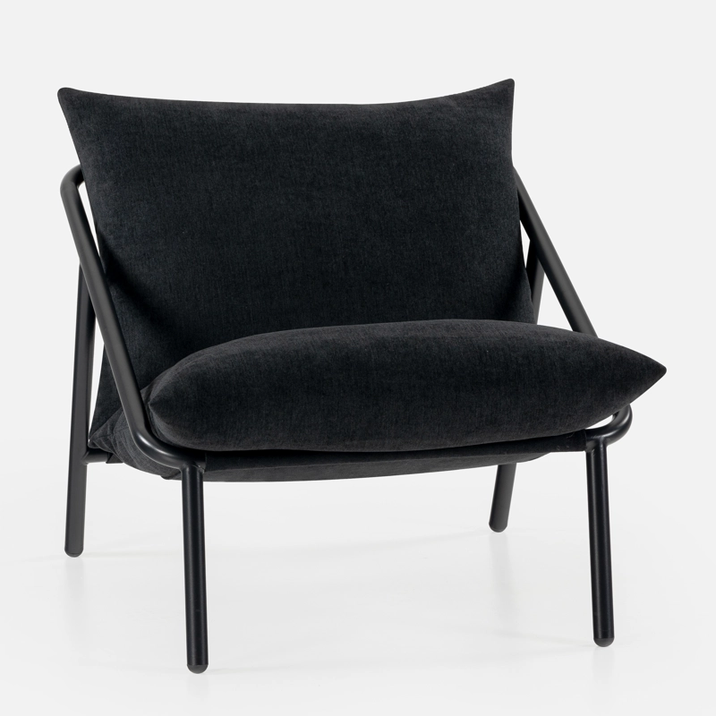 SILLA POLTRONA ZINUS NEGRO SITIAL ADA - 1