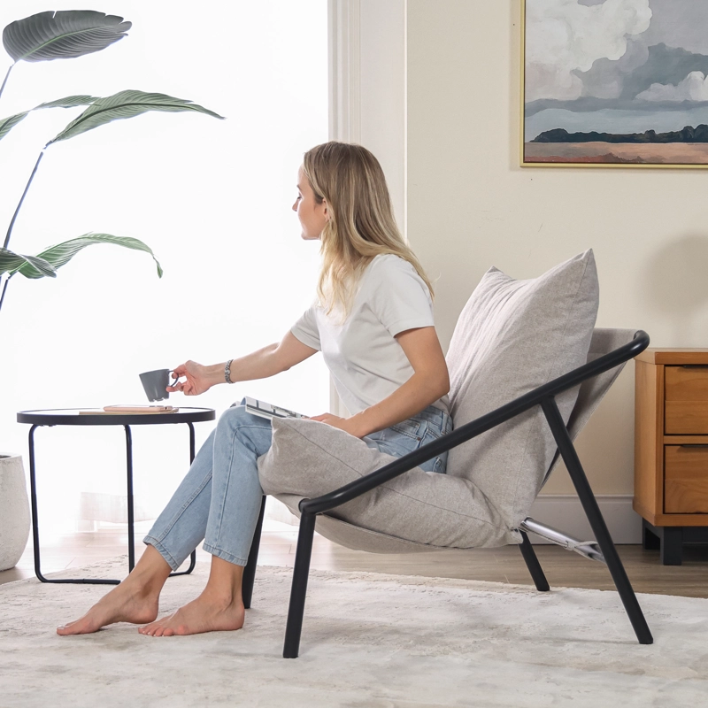 SILLA POLTRONA ZINUS NEGRO SITIAL ADA - 3