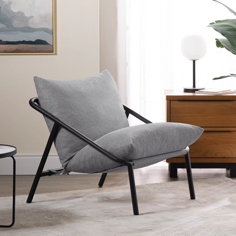 SILLA POLTRONA ZINUS GRIS SITIAL ADA - 2