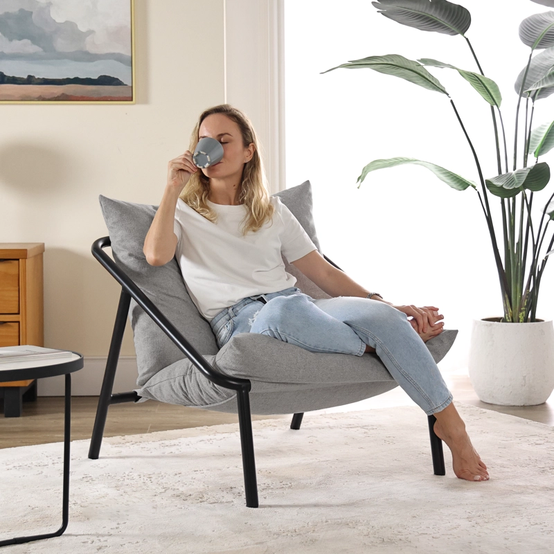 SILLA POLTRONA ZINUS GRIS SITIAL ADA - 3