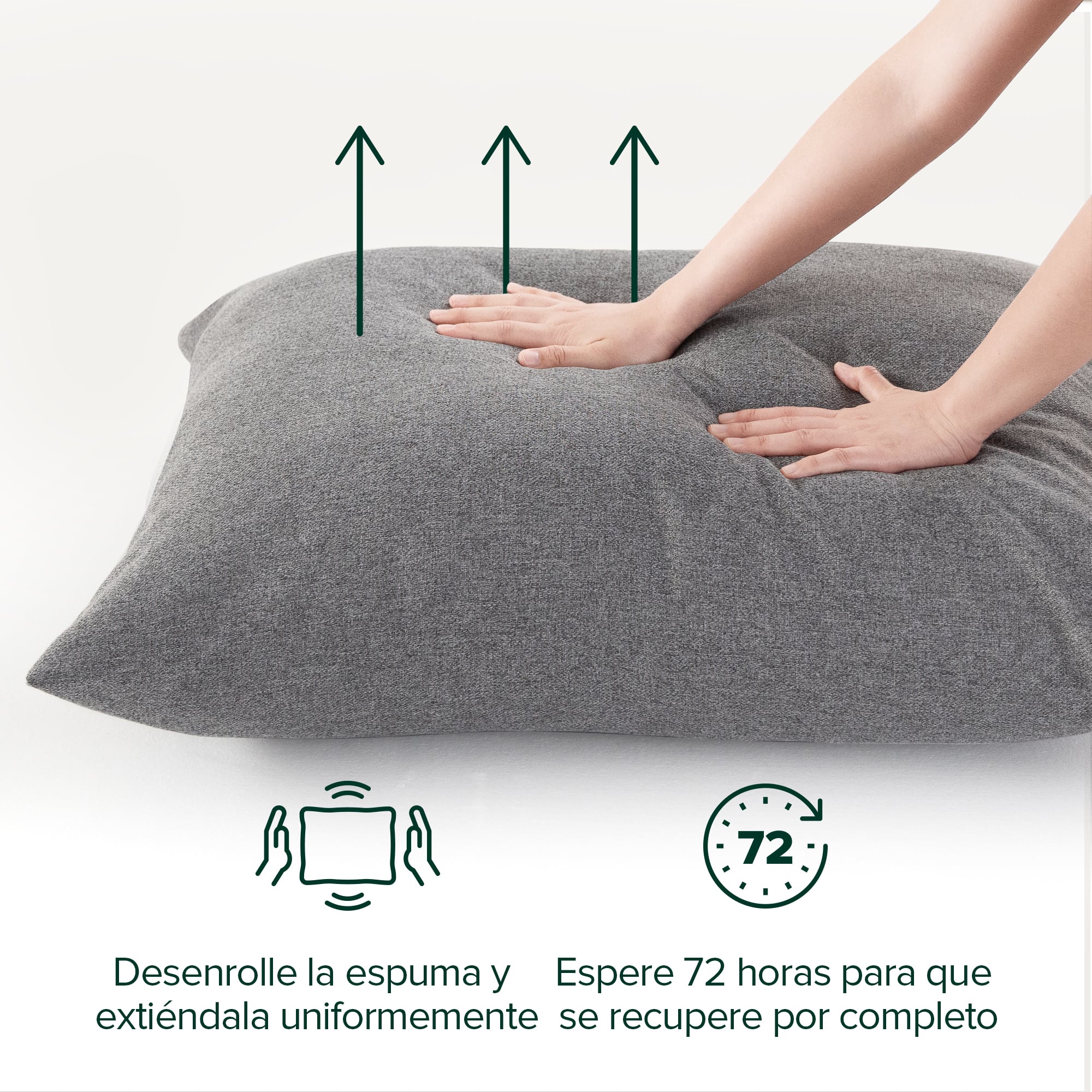 SILLA POLTRONA ZINUS GRIS SITIAL ADA - 8