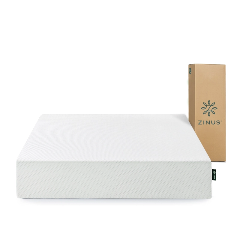 CAMA ZINUS SUZANNE COLCHON ESPUMA GREEN TEA 2 PLAZAS - 2