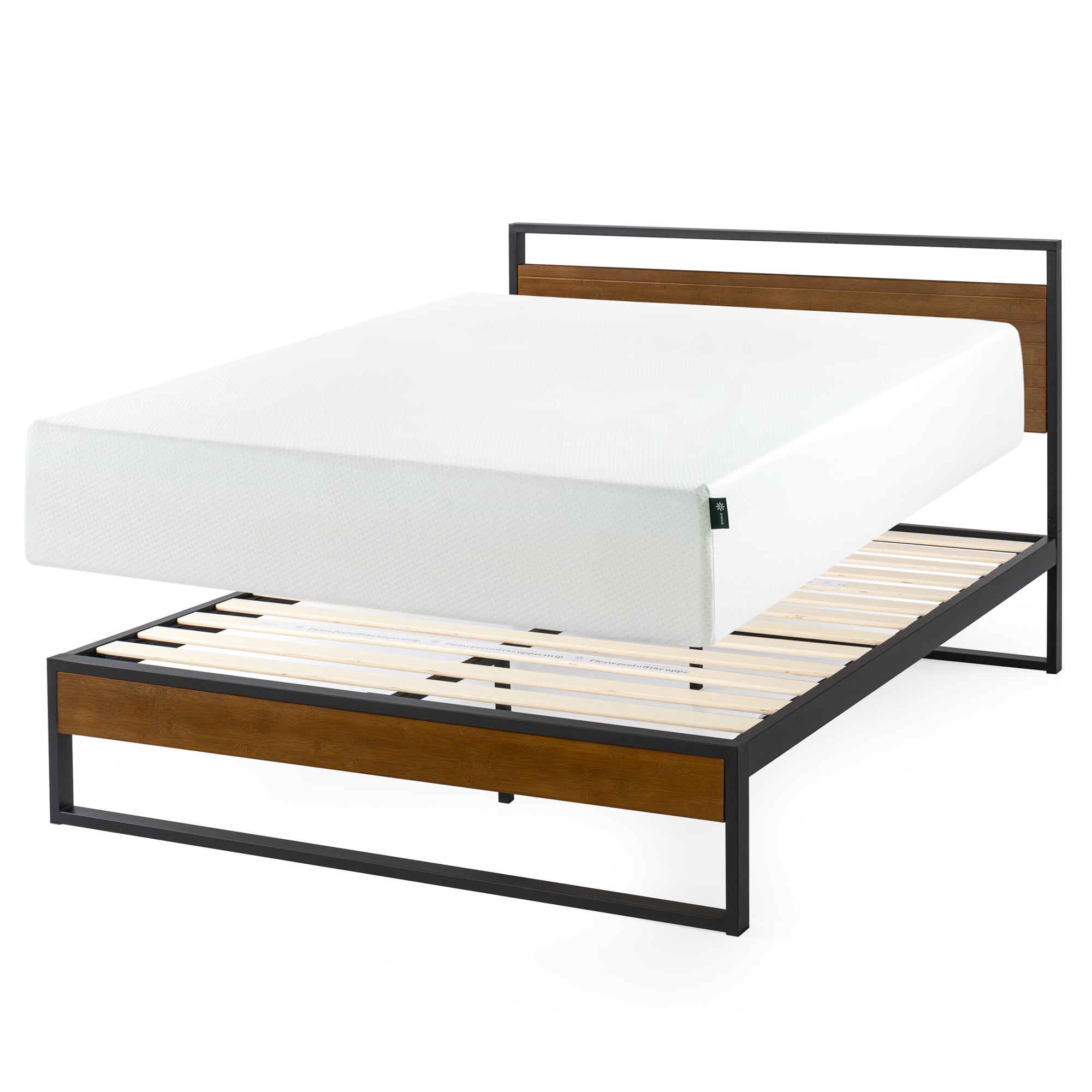 CAMA SUZANNE ZINUS COLCHON ESPUMA GREEN TEA 2 PLAZAS - 4