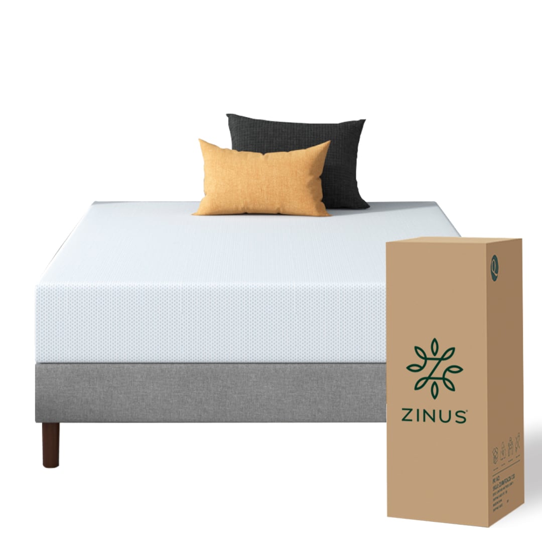 Letto Zinus Florence In Bianco - Piattaforma 200x151 Cm, Struttura Letto, Capacità 320 Kg - 2