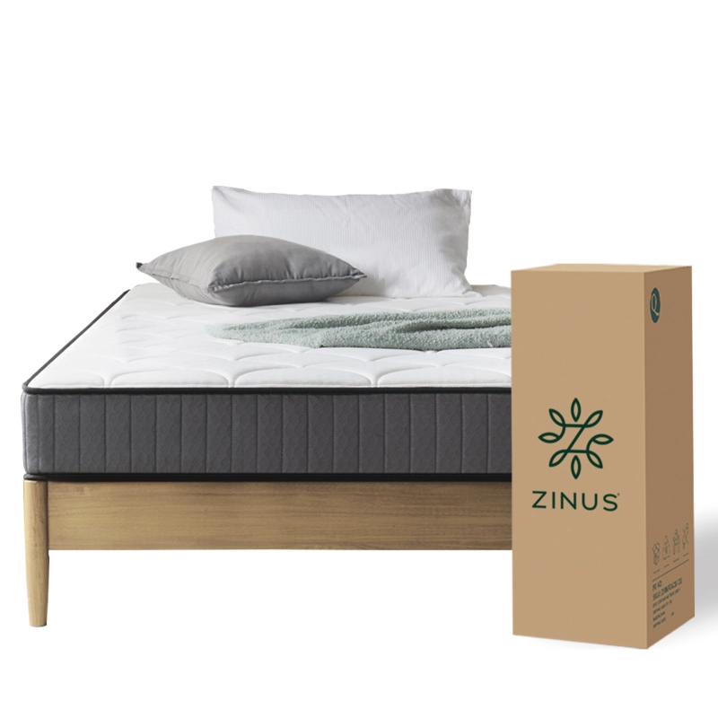 COLCHÓN ZINUS 2 PLAZAS RESORTES POCKET CLOUD 150 X 190 X 20 CM - 1