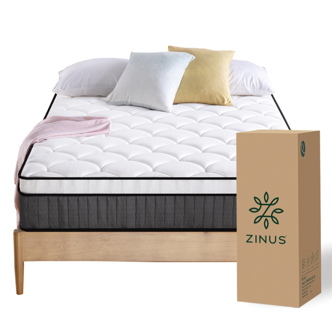 COLCHON ZINUS KING 180X200X30CM ESPUMA Y RESORTES POCKET - 1