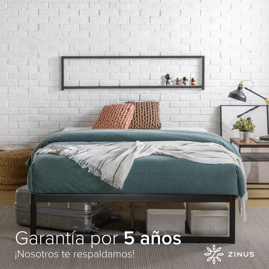 CAMA ABEL ZINUS RESORTES POCKET 2 PLAZAS 25CMS - 8