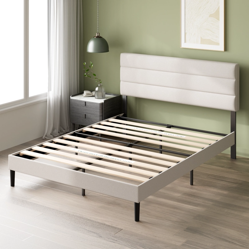 BASE CAMA ZINUS PREMIUM 1.5 PLAZAS LONG 105X200X30CM PIPER CON RESPALDO - 3
