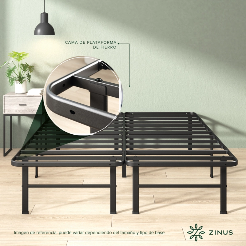 BASE CAMA ZINUS KING 180X200X30CM RUMI - 6