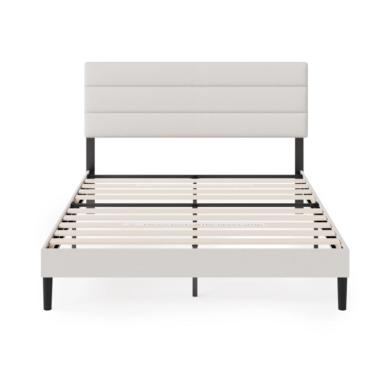BASE CAMA ZINUS PREMIUM 2 PLAZAS 150X190X30CM PIPER CON RESPALDO - 1