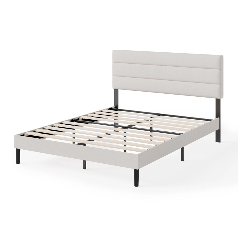 BASE CAMA ZINUS PREMIUM 2 PLAZAS 150X190X30CM PIPER CON RESPALDO - 4