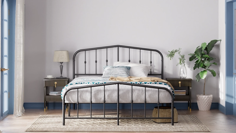 BASE CAMA ZINUS 1.5 PLAZAS LONG 105X200X30CM HEIDI - 3