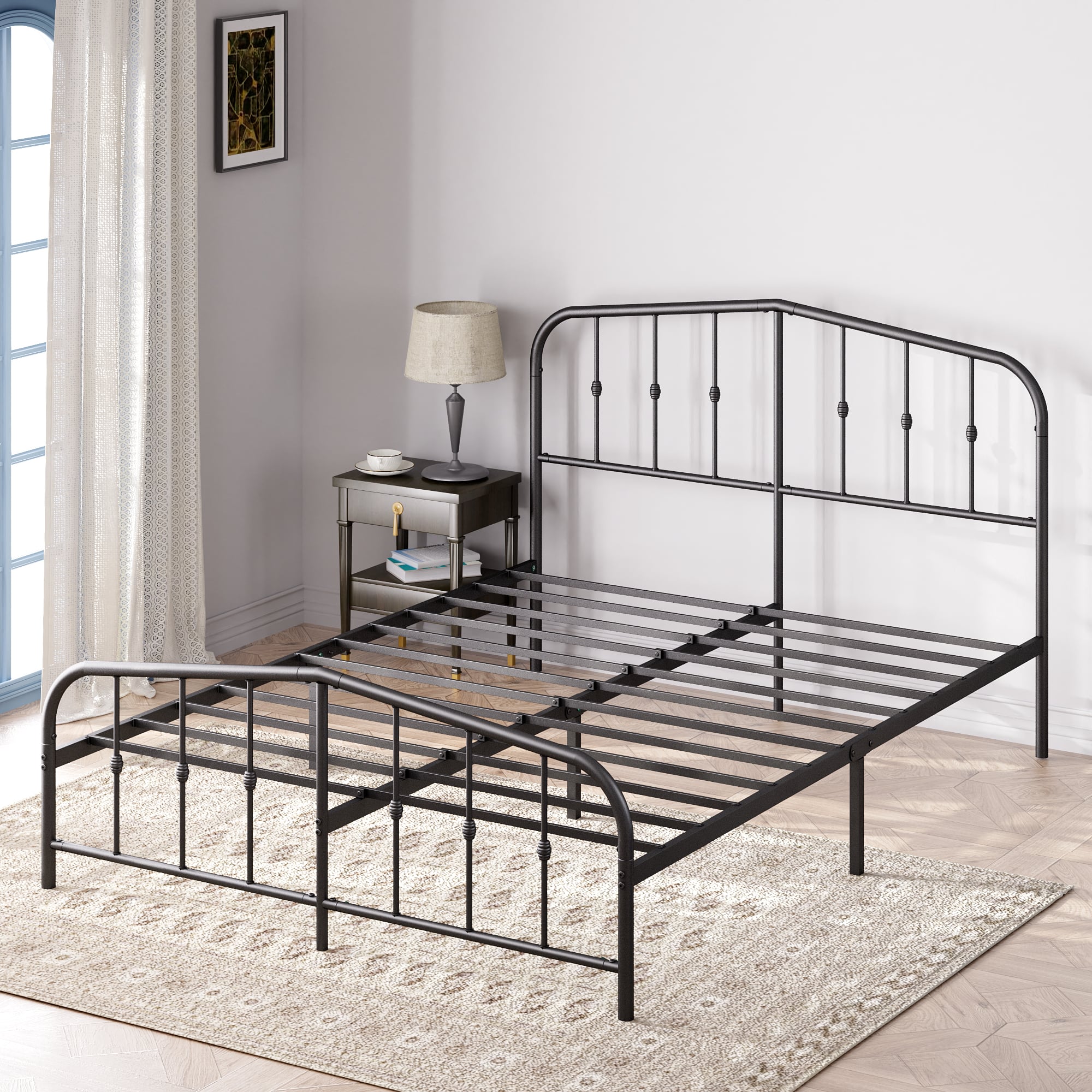 BASE CAMA ZINUS 2 PLAZAS 150X190X30CM HEIDI - 2