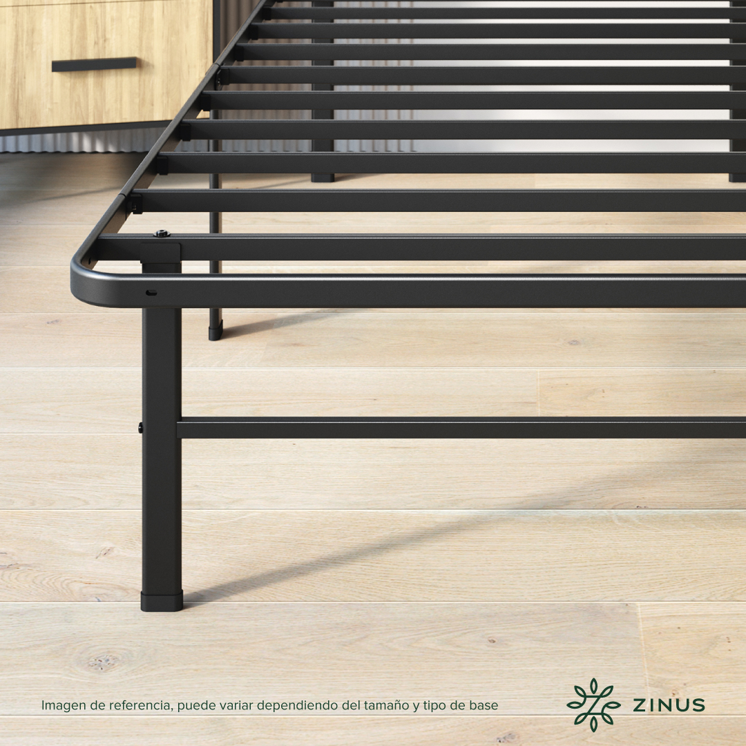 BASE CAMA ZINUS 1.5 PLAZAS LONG 105X200X30CM RUMI - 7