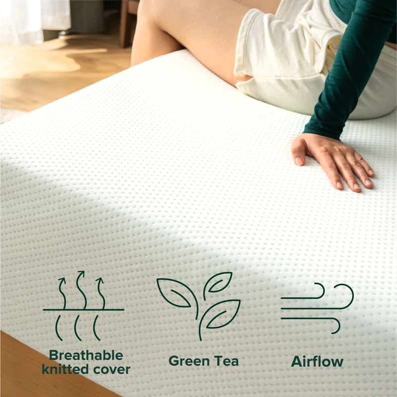 COLCHON ESPUMA ZINUS GREEN TEA SUPER KING  ZINUS 200X200X30CM - 6