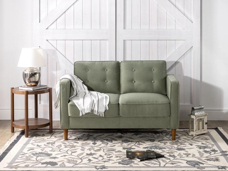 SOFA ZINUS BENTON 2 CUERPOS PISTACHO - 4