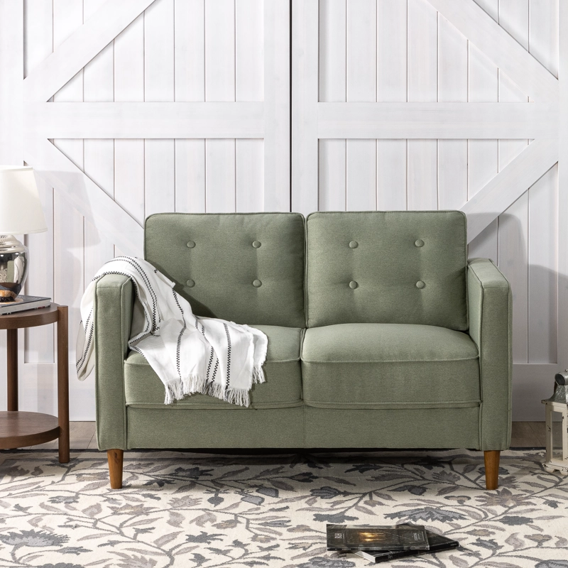 SOFA ZINUS BENTON 2 CUERPOS PISTACHO - 5