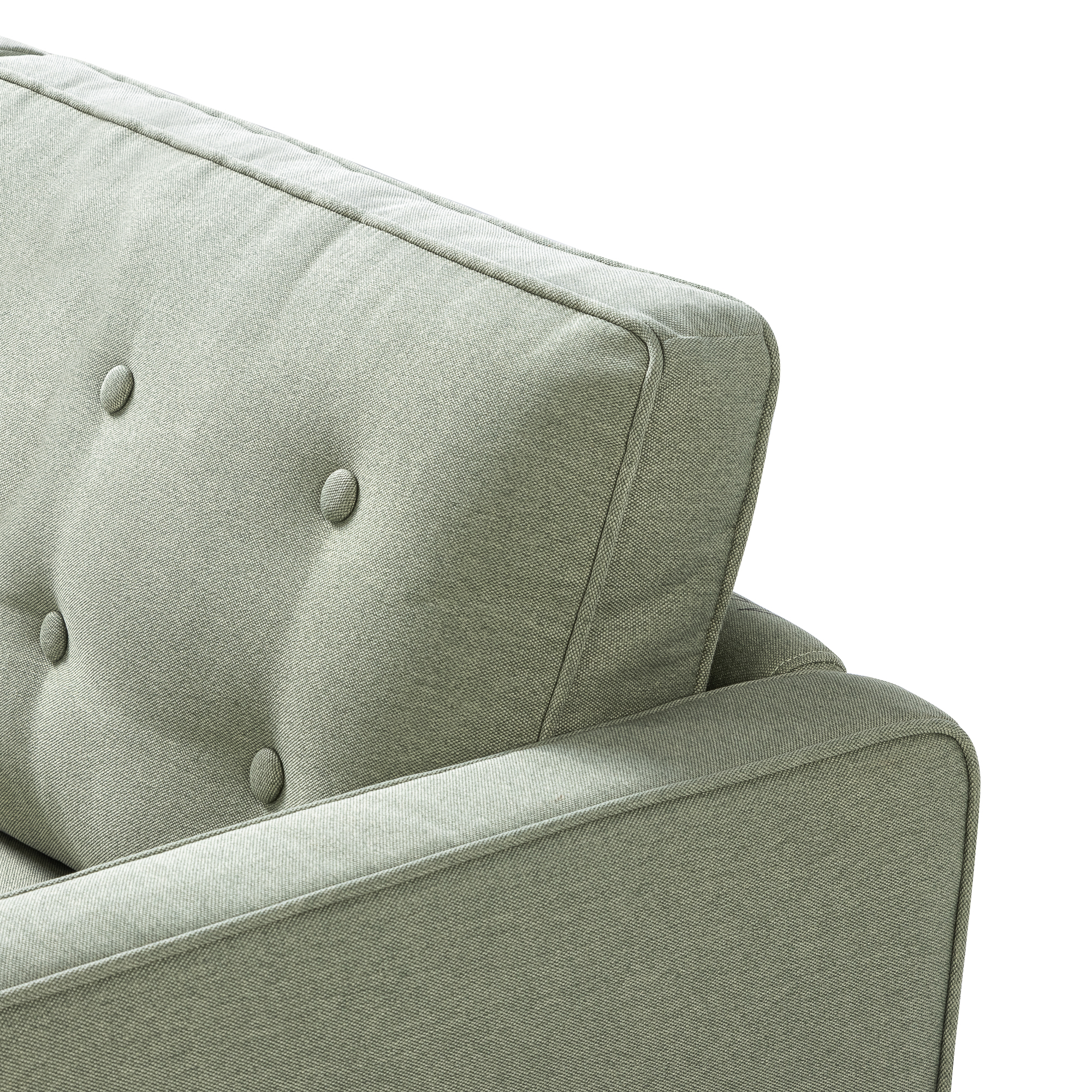 SOFA ZINUS BENTON 3 CUERPOS PISTACHO - 3