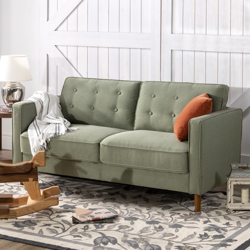 SOFA ZINUS BENTON 3 CUERPOS PISTACHO - 5