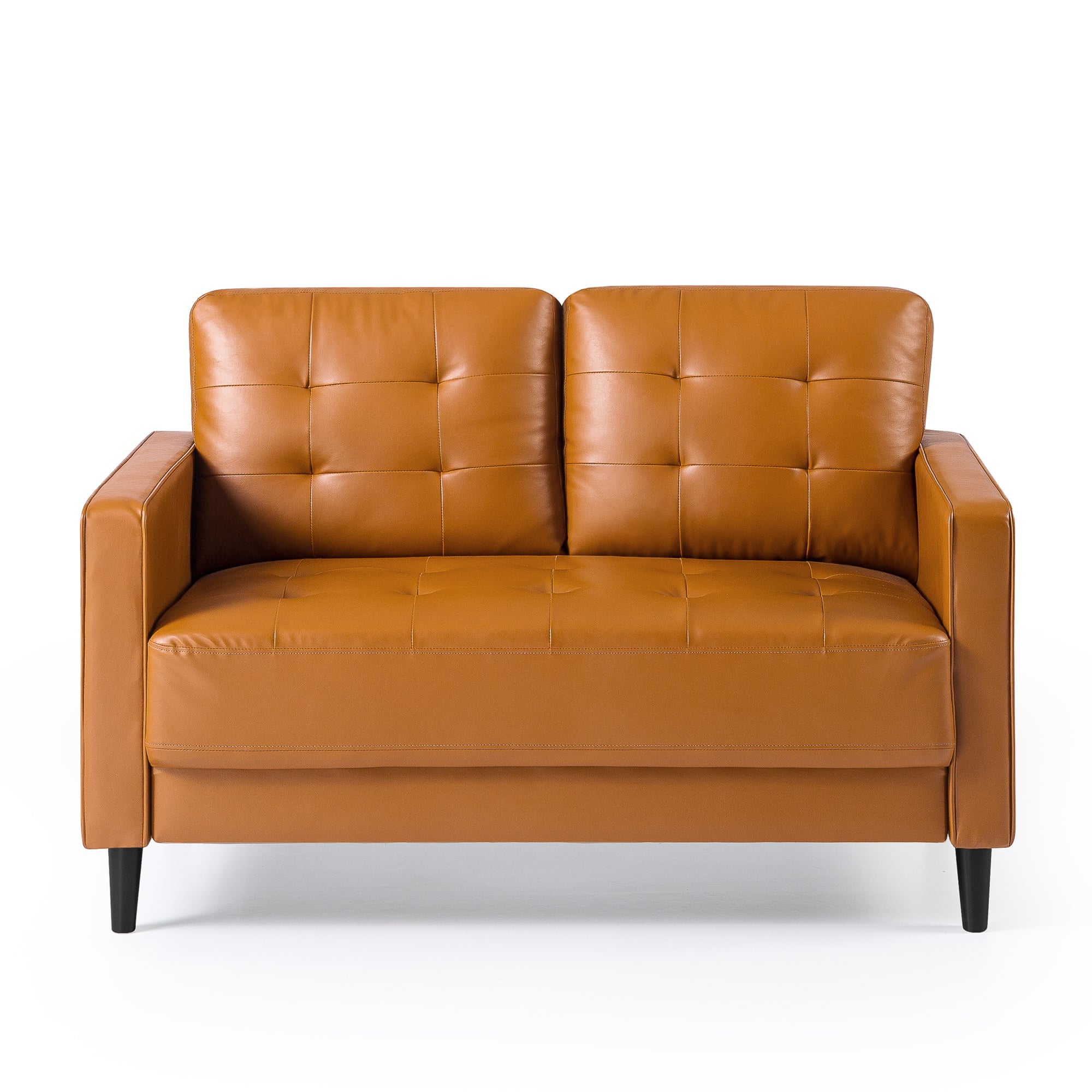 SOFA ZINUS BENTON 2 CUERPOS COGNAC - 1