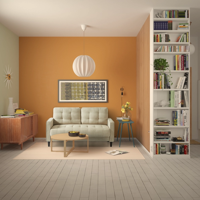SOFA ZINUS BENTON 2 CUERPOS BEIGE - 7
